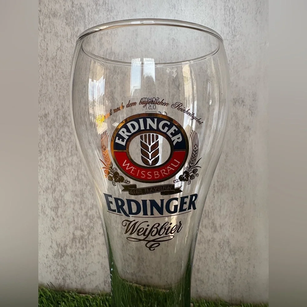 German Pilsner Beer Tall Drinking Glasses-Set of 2